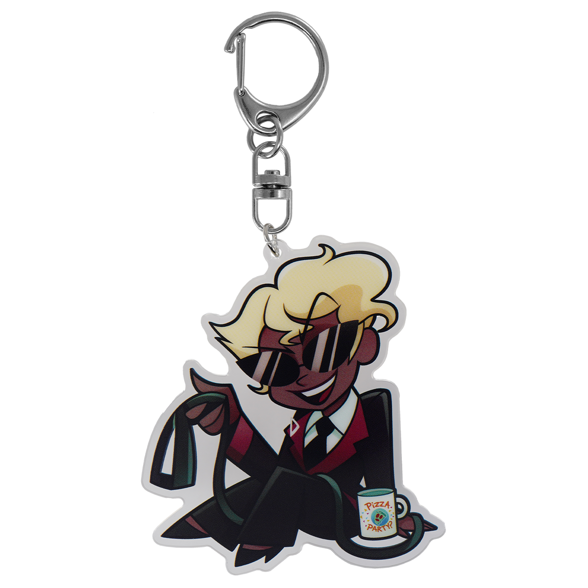 Agent 2 (Full Moon) Acrylic Keychain