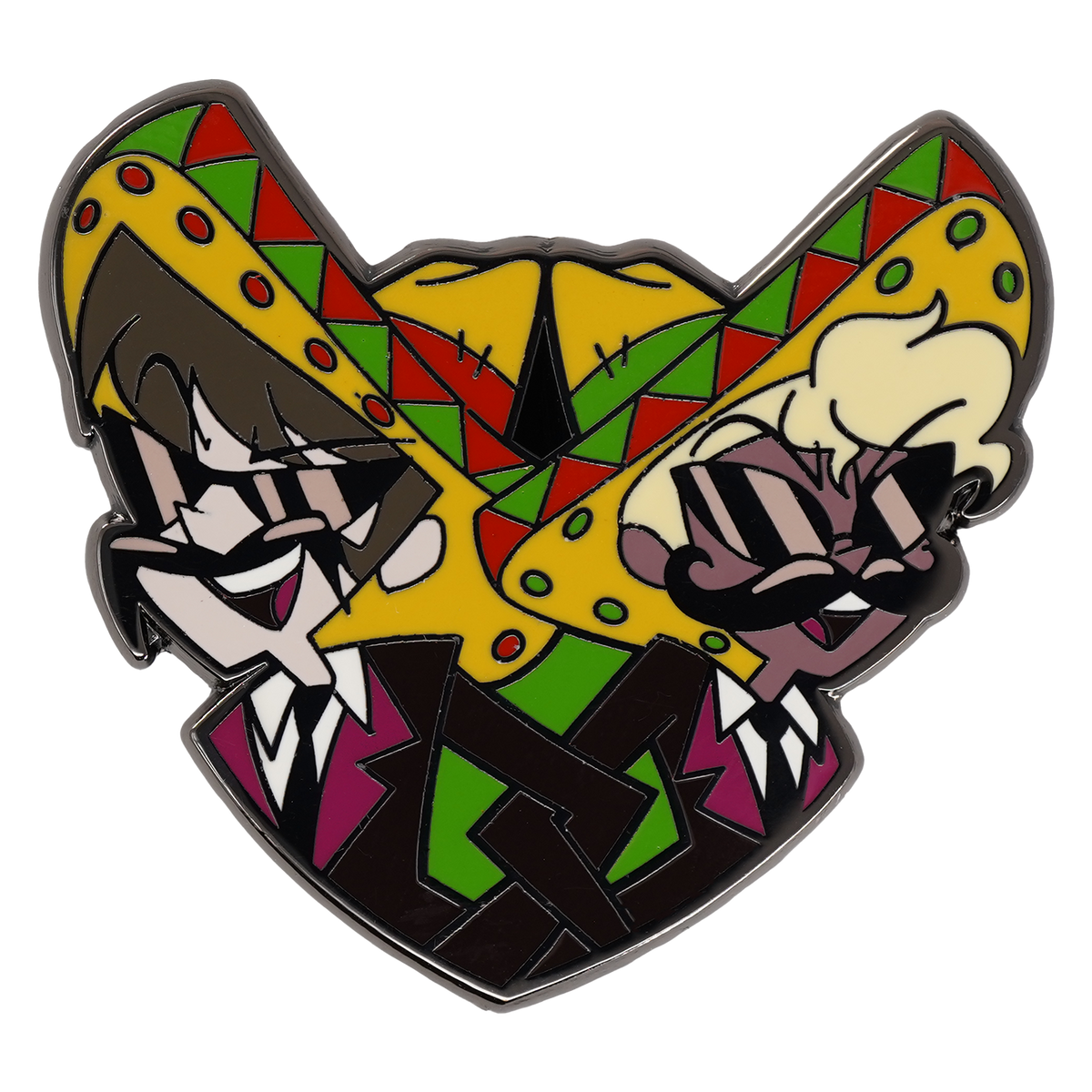  Agent 1 and 2 Enamel Pin *LIMITED STOCK*