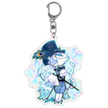 Andrealphus - Cozy Winter - Holographic Keychain *LIMITED STOCK*