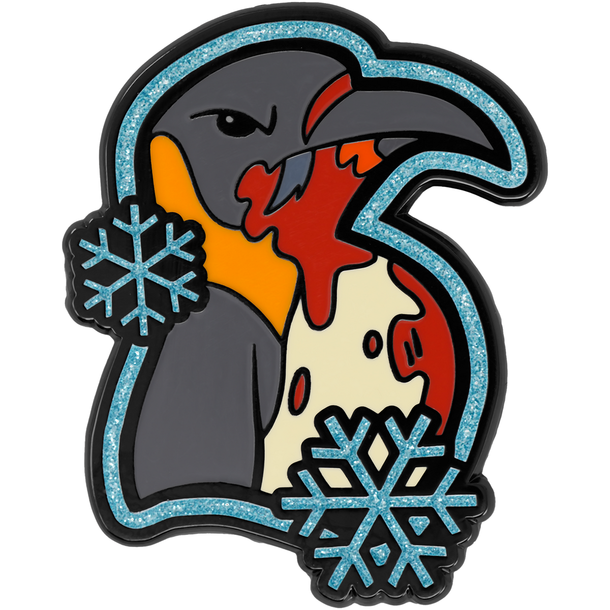 Killer Penguin - Enamel Pin *LIMITED STOCK*