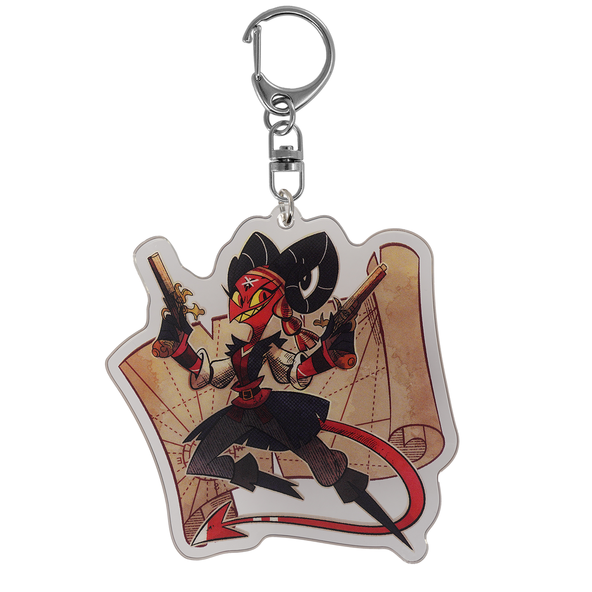 Barbie Wire - Pirates - Summer Keychain *LIMITED STOCK*