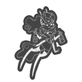 Sketchy Beelzebub Car Decal