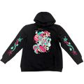 Pullover Hoodie - Beelzebub - Cozy Winter w/Printed Sleeves *LAST CHANCE*