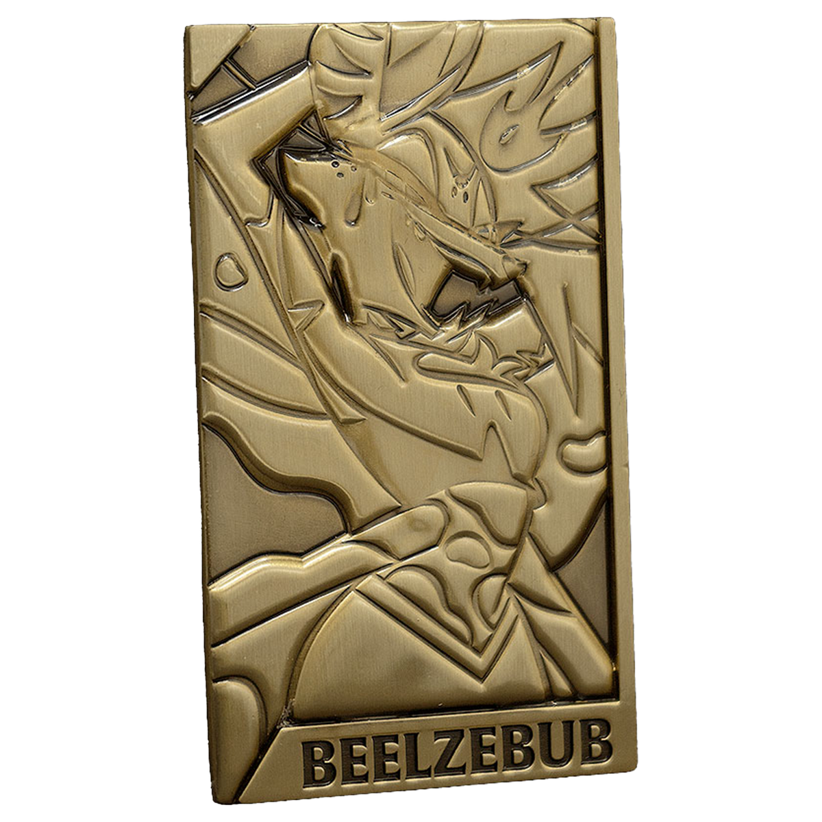 Beelzebub Gold Plated Metal Collectible Card *CLEARANCE*