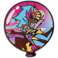 Bee - Pride Balloon Enamel Pin *LIMITED STOCK*