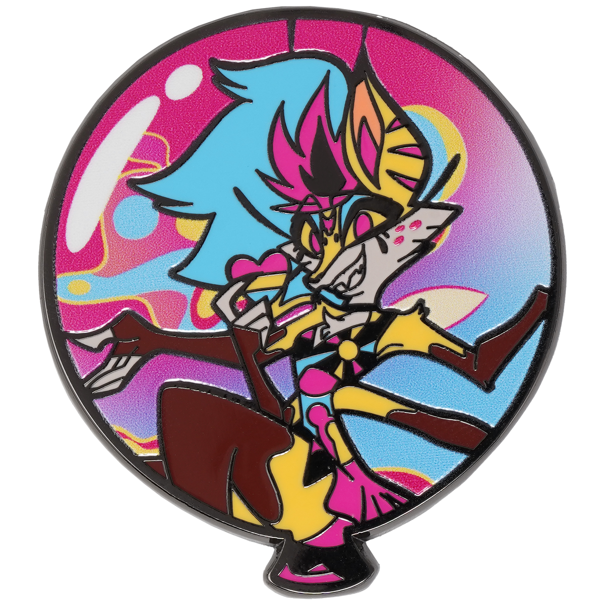 Bee - Pride Balloon Enamel Pin *LIMITED STOCK*