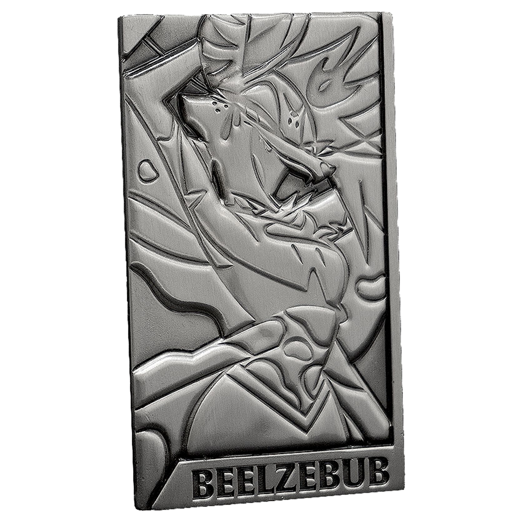 Beelzebub Silver Plated Metal Collectible Card *CLEARANCE*