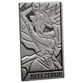 Beelzebub Silver Plated Metal Collectible Card *CLEARANCE*