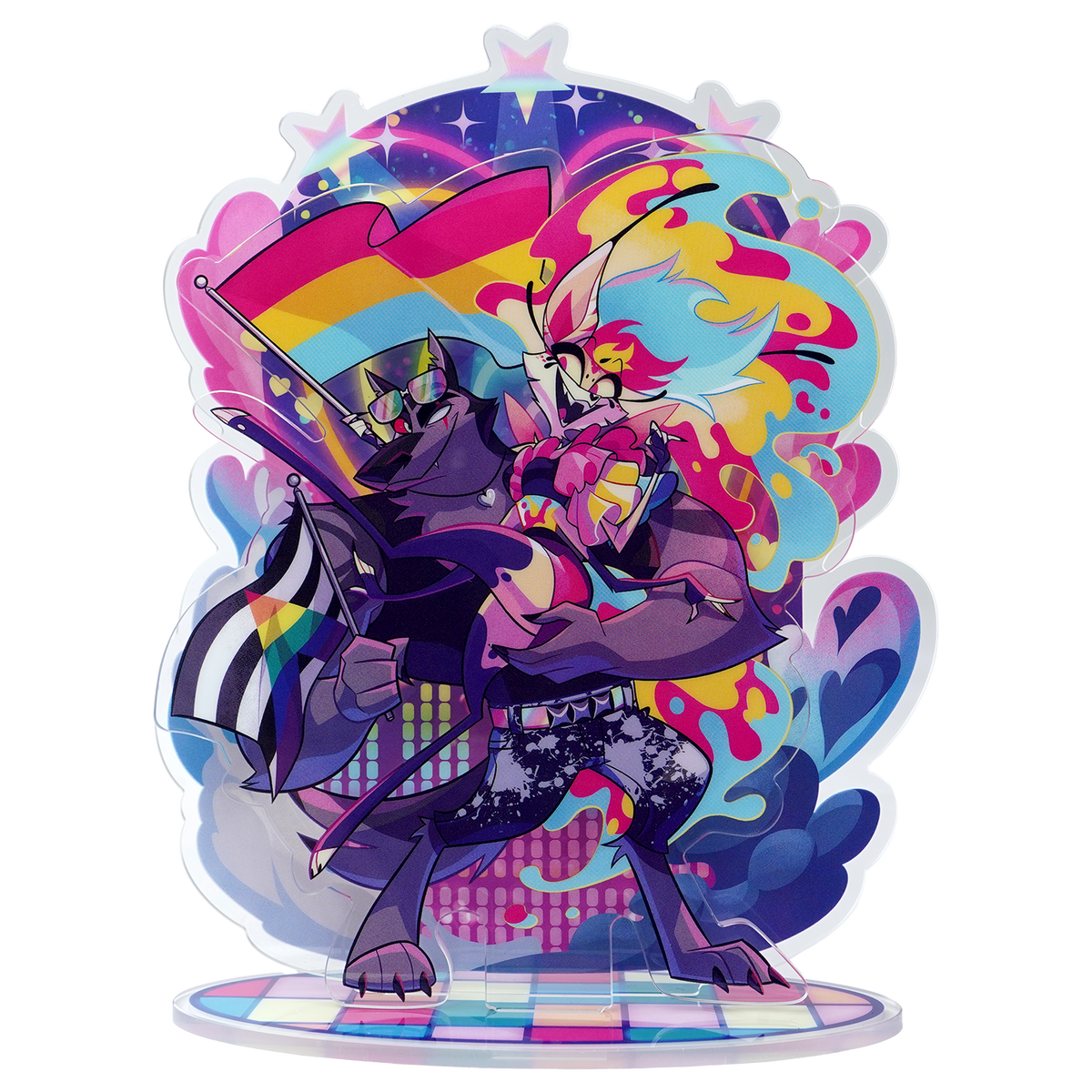 Bee & Vortex  - Pride 2025 Standee *LIMITED STOCK*