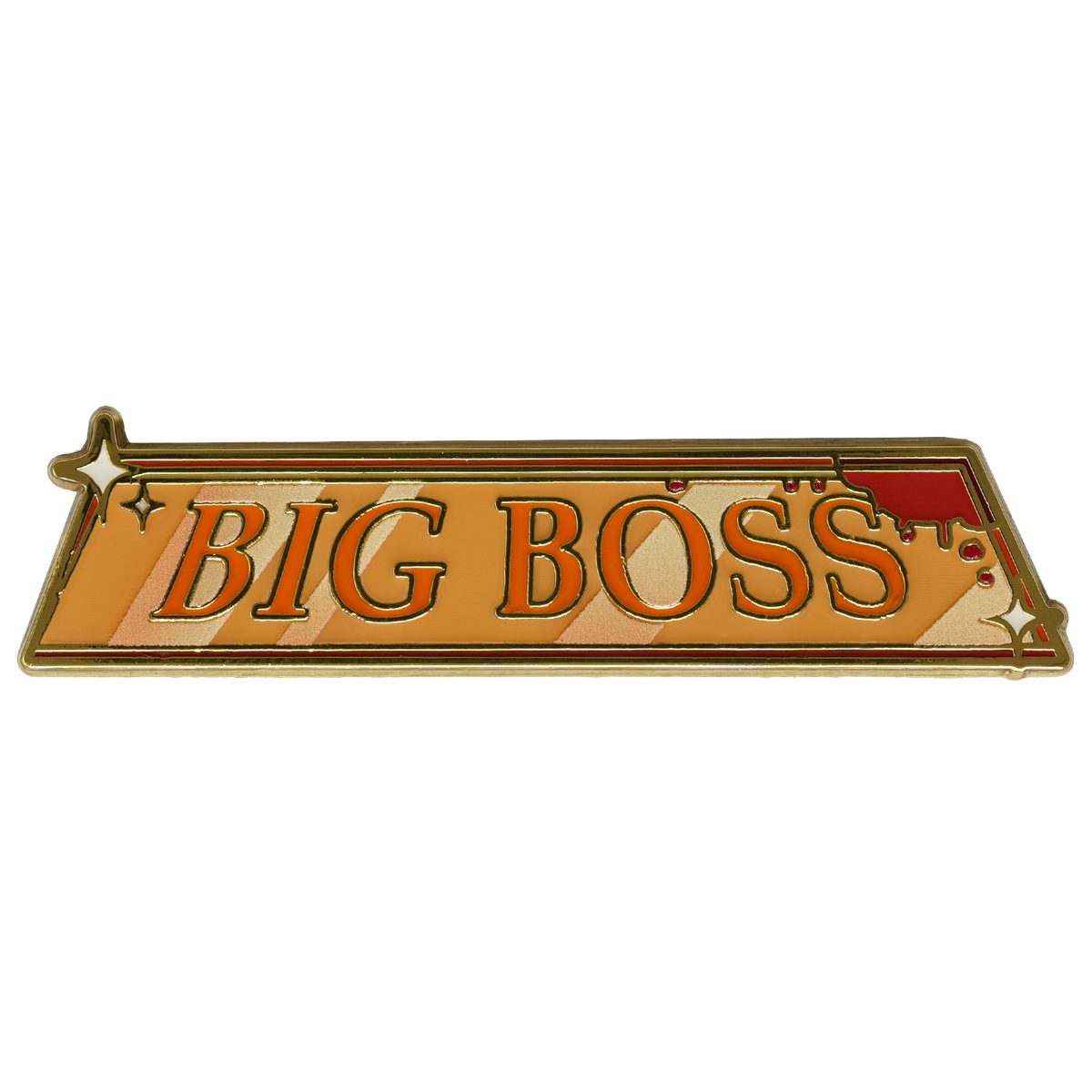 BIG BOSS - Enamel Pin *LIMITED STOCK*