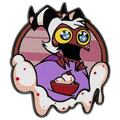 Blanket Moxxie Enamel Pin *LIMITED STOCK*