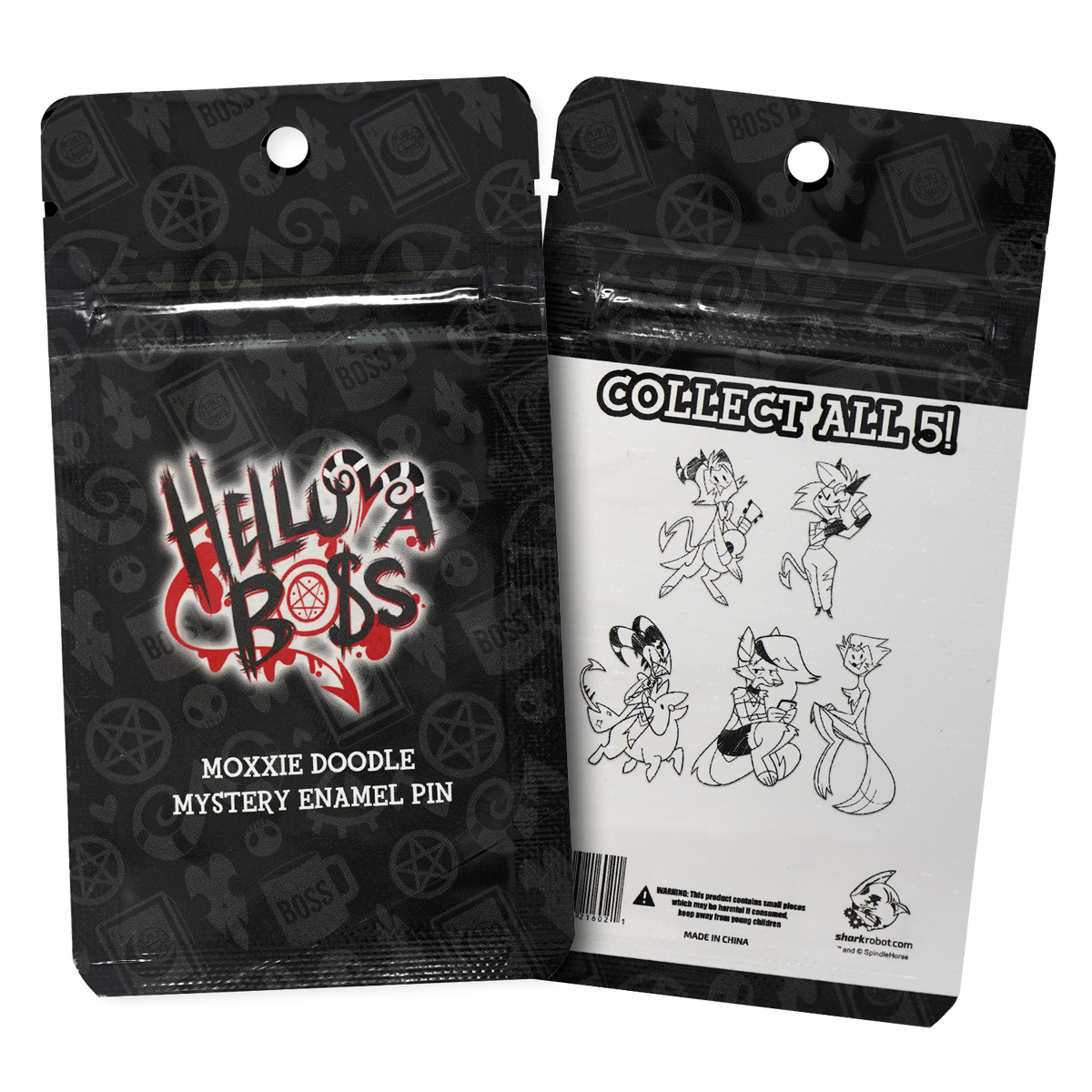 Moxxie Sketches - Enamel Pin Blind Bag