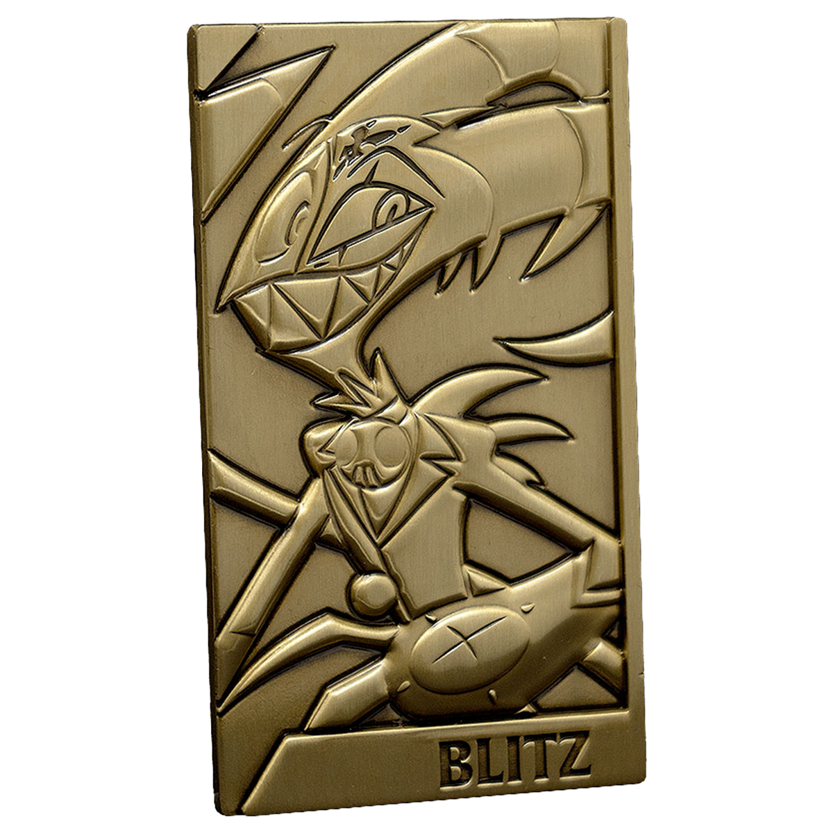 Blitz Gold Plated Metal Collectible Card *CLEARANCE*