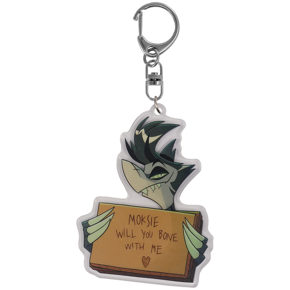 Exes and Oohs - Chaz Acrylic Keychain *LIMITED STOCK*