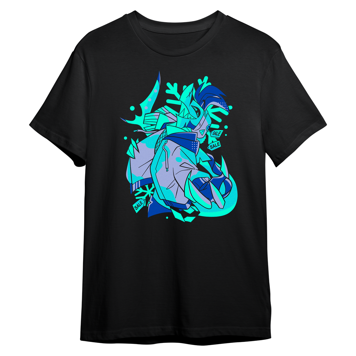 Chaz - Cozy Winter - T-Shirt *LAST ONE*