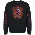 Crewneck Sweatshirt - Barbie Wire Halloween Slasher w/Printed Sleeves *LIMITED STOCK*