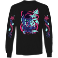 Long Sleeve Shirt - Crimson - Cozy Winter w/Printed Sleeves *LIMITED STOCK*