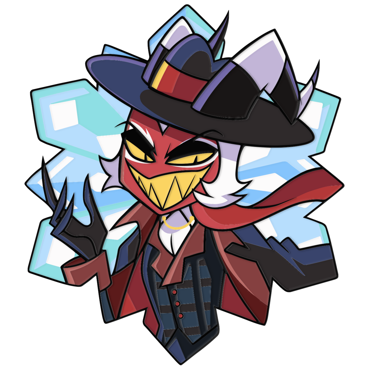 Crimson - Cozy Winter - Enamel Pin *LIMITED STOCK*
