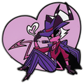 Crimson - Heart Breaker - Enamel Pin *LAST CHANCE*