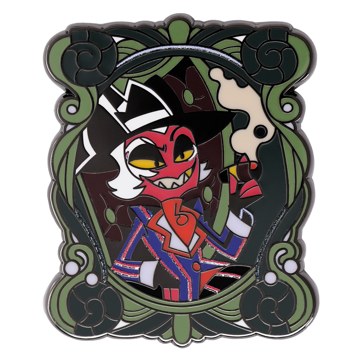 Exes and Oohs - Crimson Enamel Pin *LIMITED STOCK*