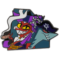 Crimson + Al - Pirate Enamel Pin *LIMITED STOCK*