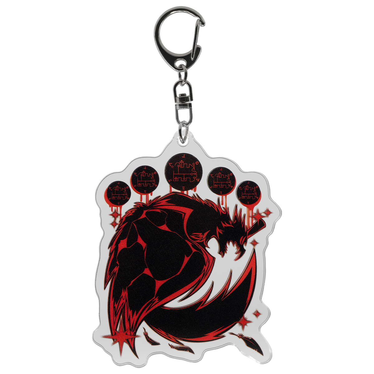Truth Seekers - Demon Form Stolas - Acrylic Keychain *LIMITED STOCK*
