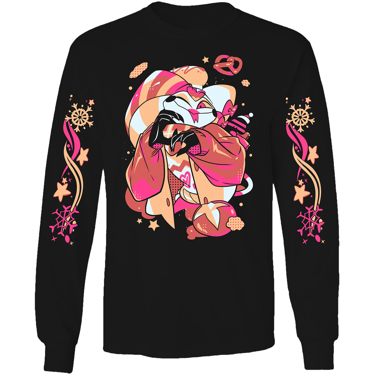 Long Sleeve Shirt - Fizz - Cozy Winter w/Printed Sleeves *LIMITED STOCK*