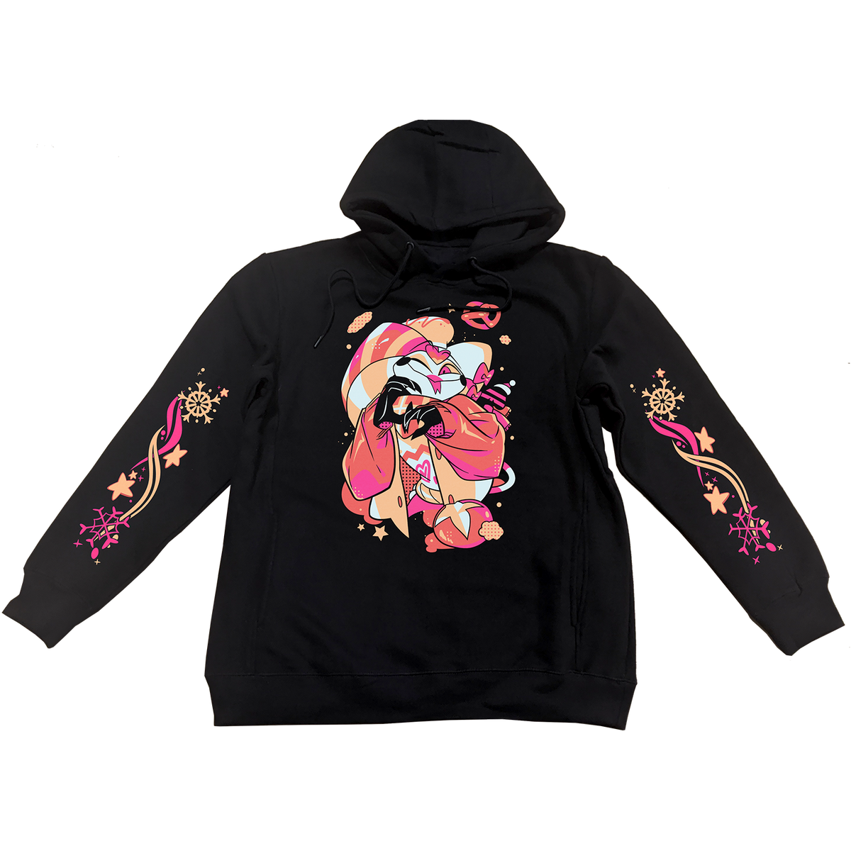 Pullover Hoodie - Fizz - Cozy Winter w/Printed Sleeves *LIMITED STOCK*