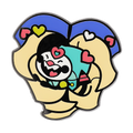 Palm Size Fizz Enamel Pin *LIMITED STOCK*