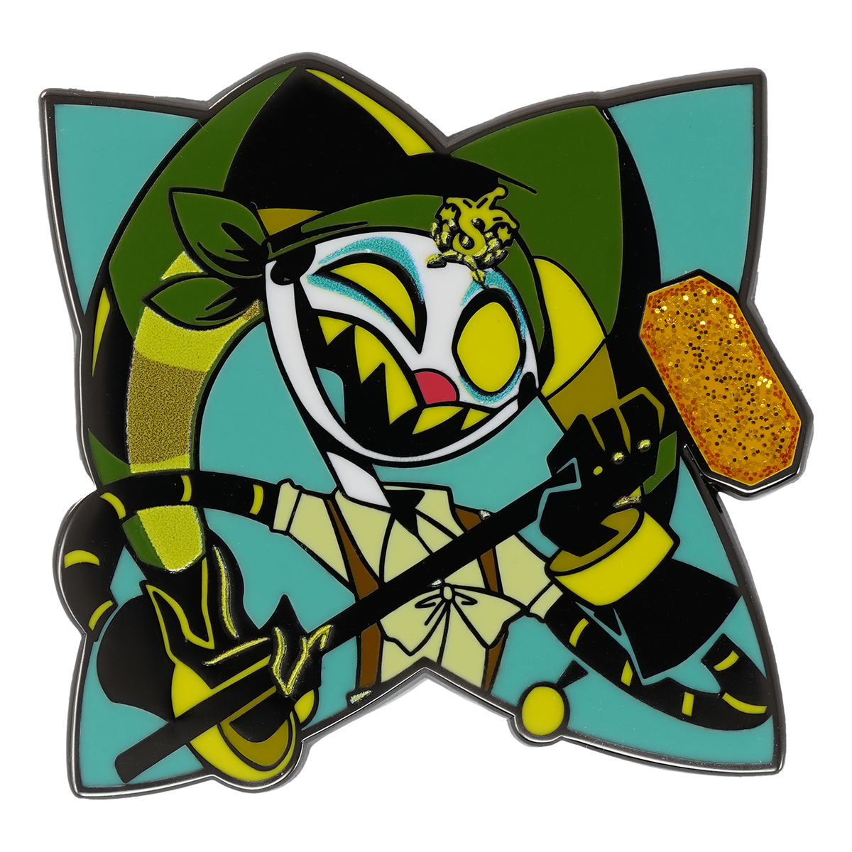 Robo Fizz - Pirate Enamel Pin *LIMITED STOCK*