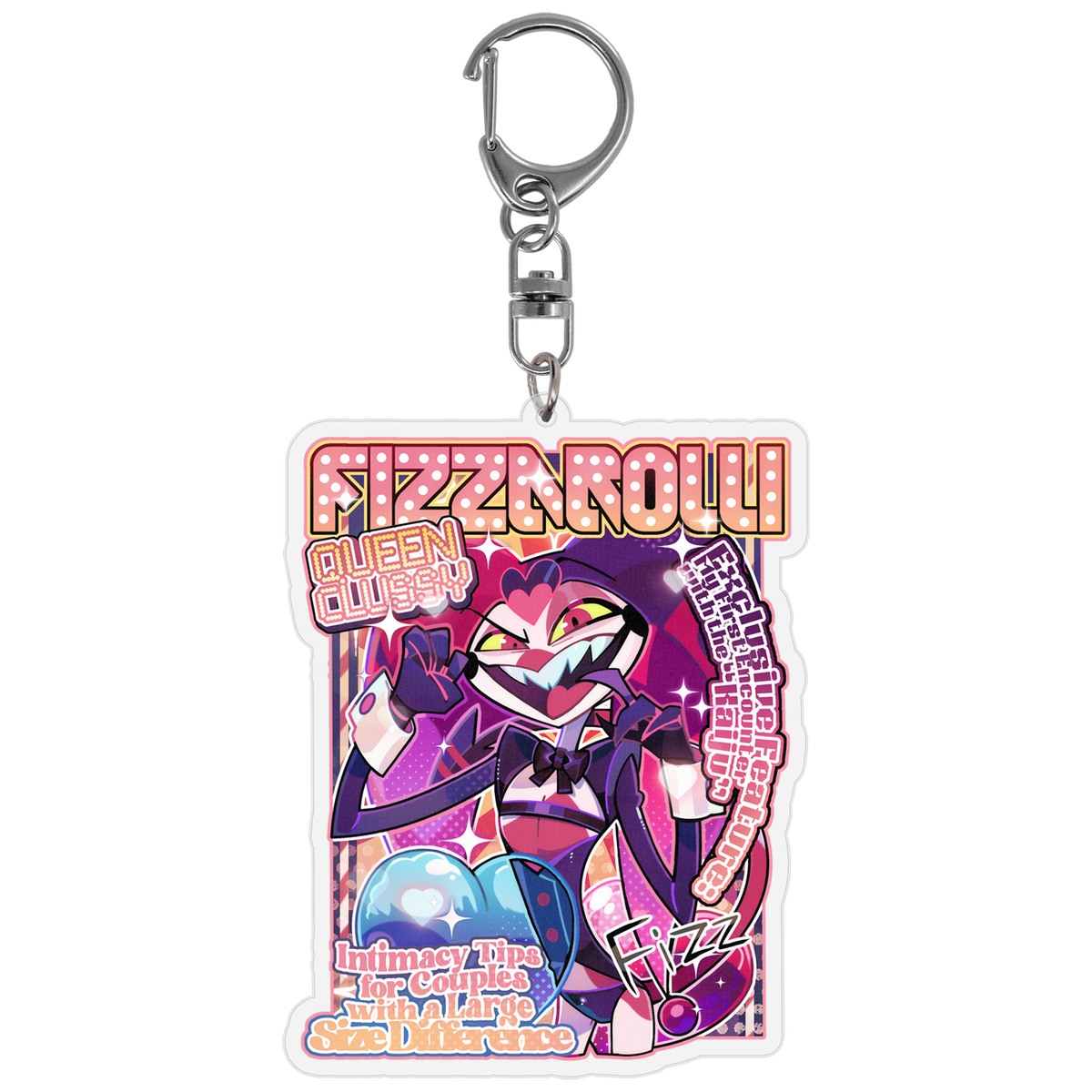 Fizz - Key To My Heart Keychain *LAST CHANCE*
