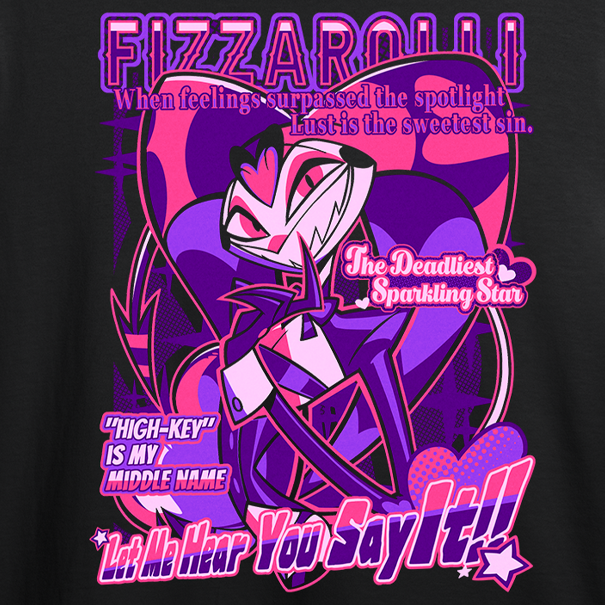 Crewneck Sweatshirt - Fizz - From Helluva Boss with Love *LAST ONE*