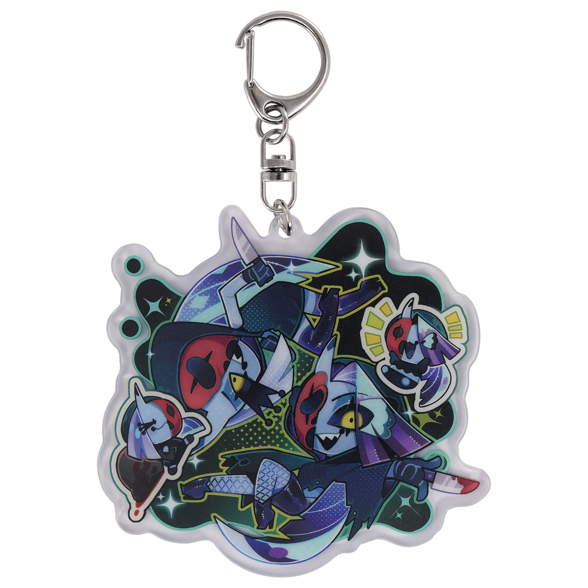Glitz & Glam - Halloween Slasher Keychain *LIMITED STOCK*