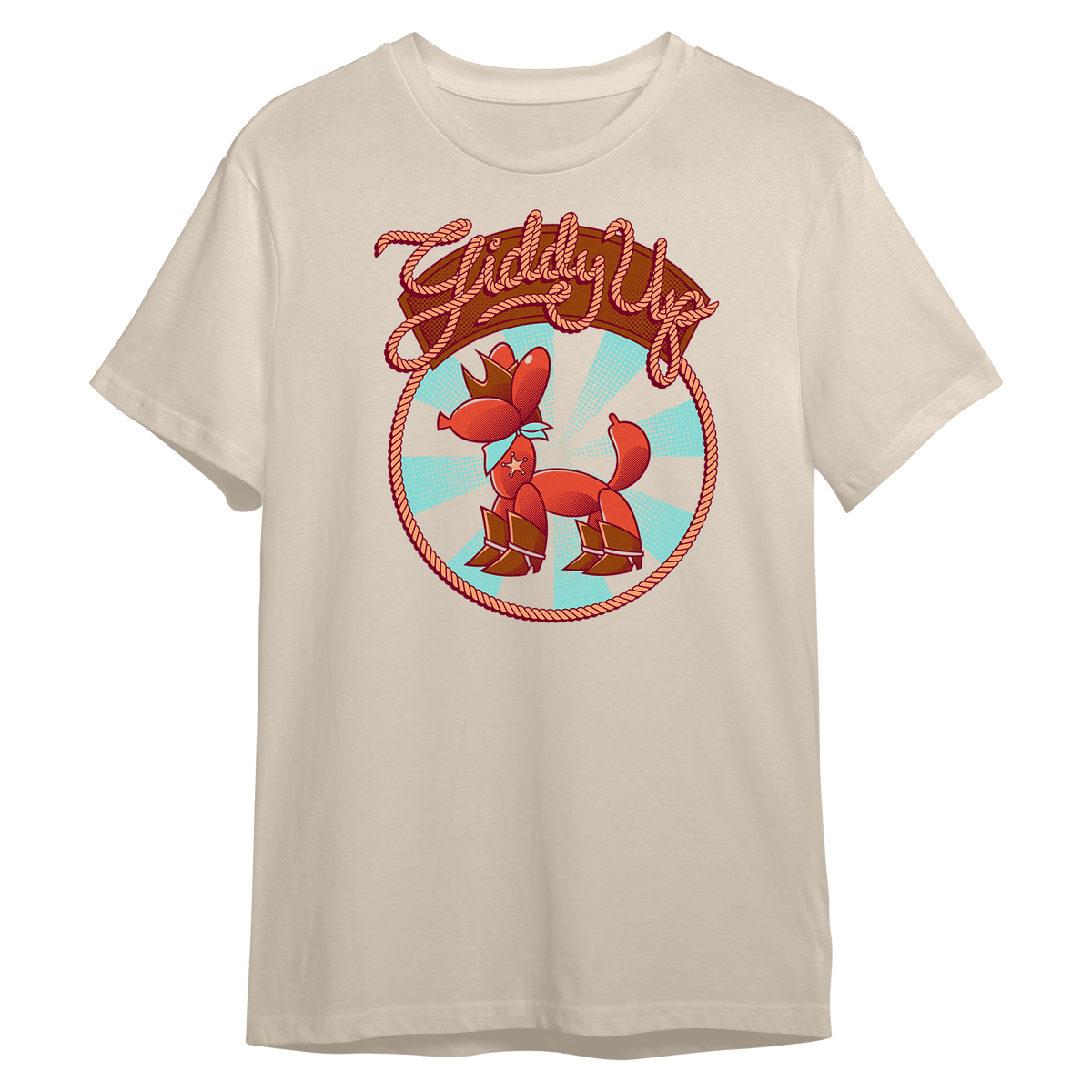 Giddy Up Balloon Horse T-Shirt *LIMITED STOCK*