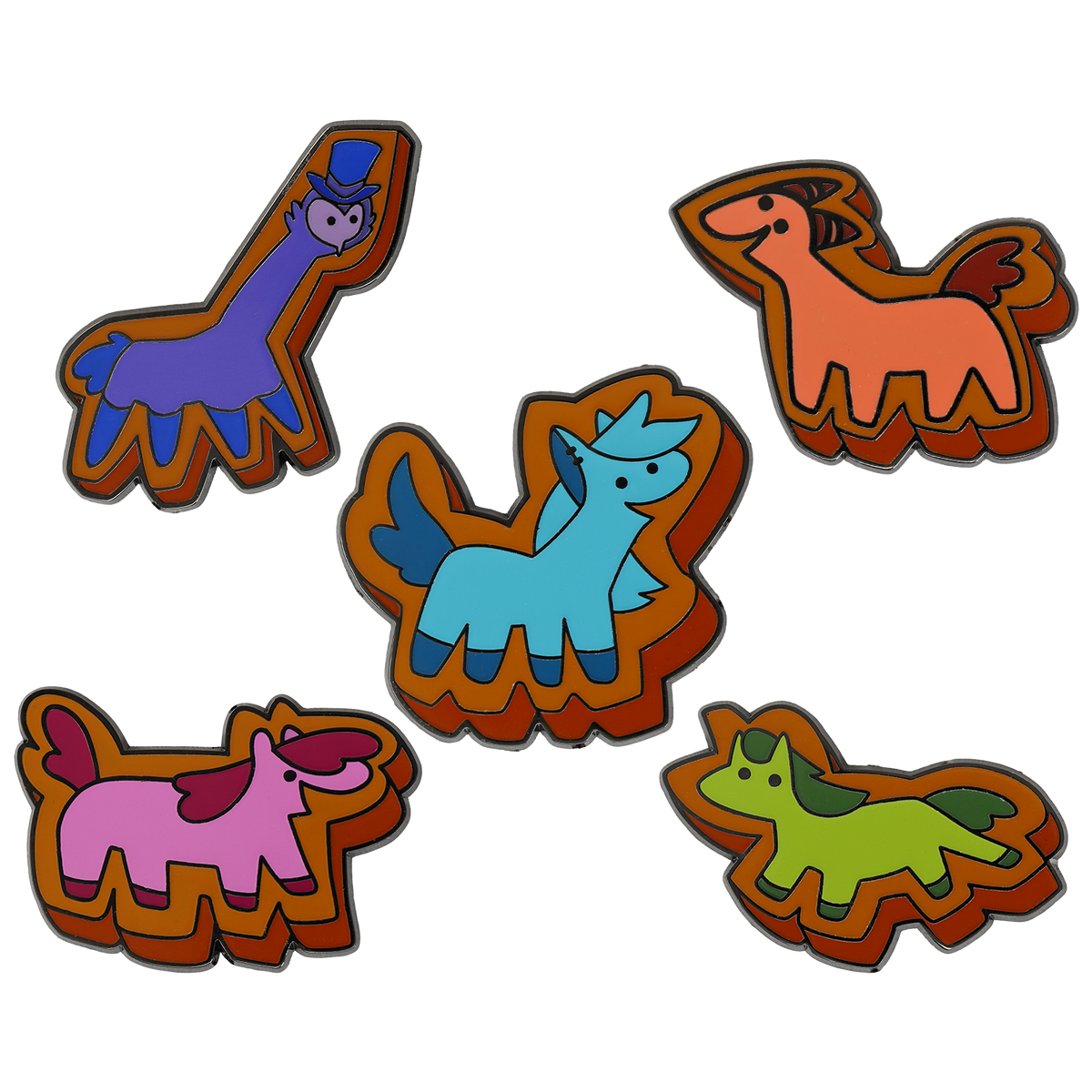 Gingerbread cookie IMP - Enamel Pin Set *LIMITED STOCK*