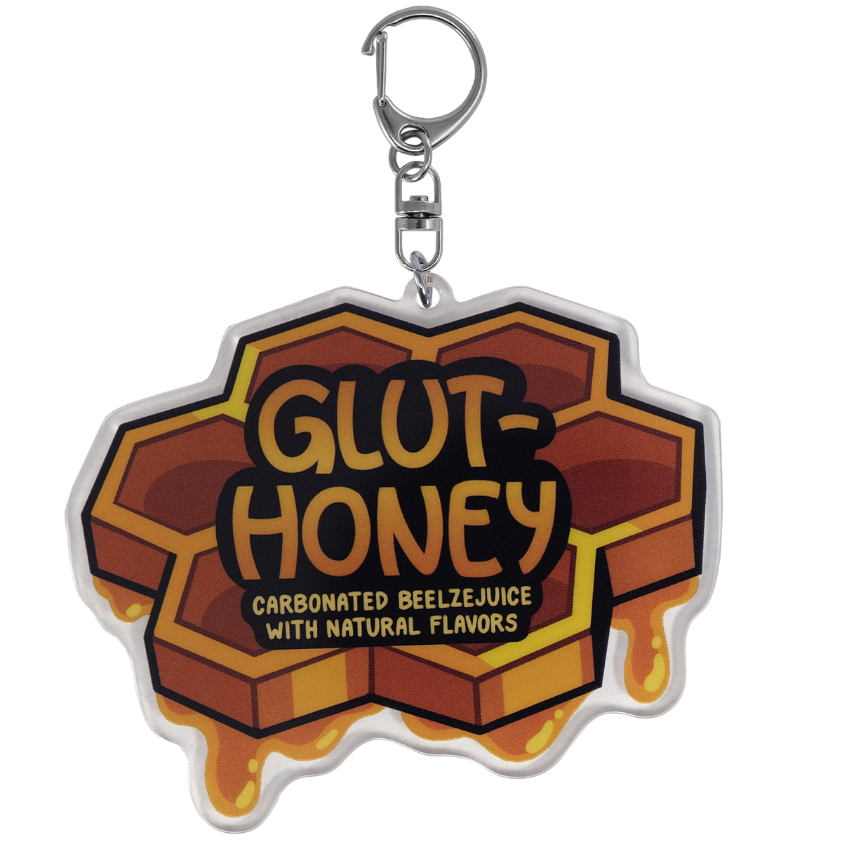 Glut-Honey - Acrylic Keychain *LIMITED STOCK*