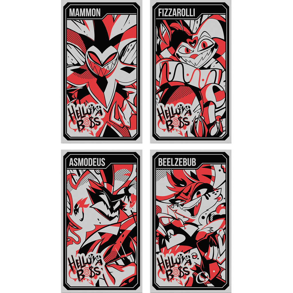 Helluva Boss Collectible Metal Cards - Series 1 Wave 3 *CLEARANCE*