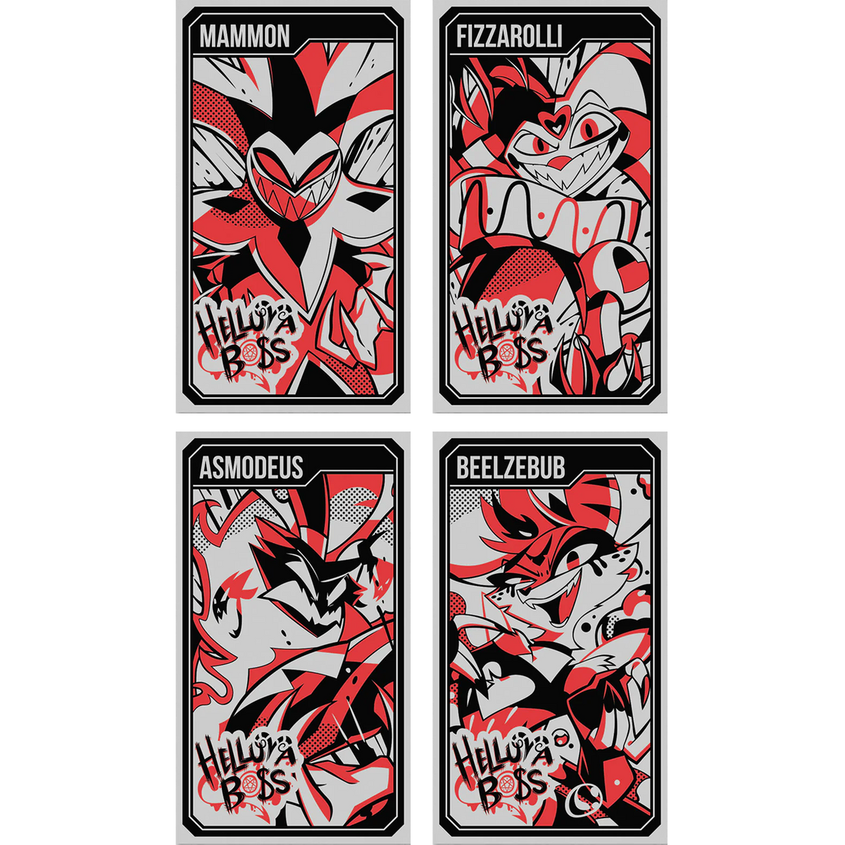 Helluva Boss Collectible Metal Cards - Series 1 Wave 3 *CLEARANCE*