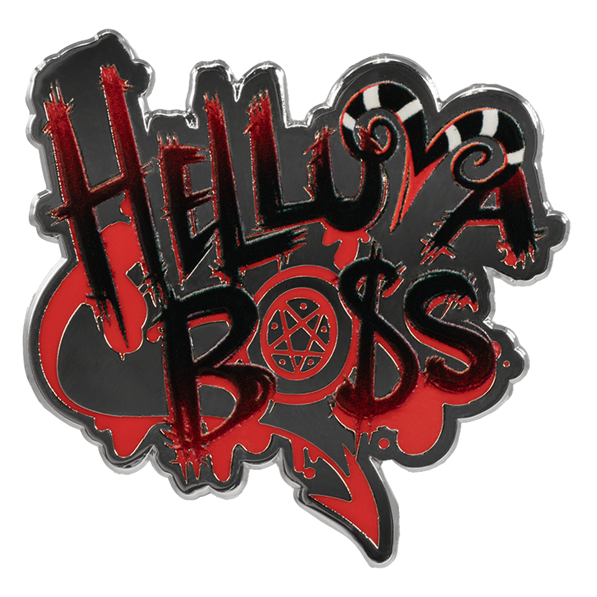Helluva Boss Logo - Enamel Pin *LIMITED STOCK*