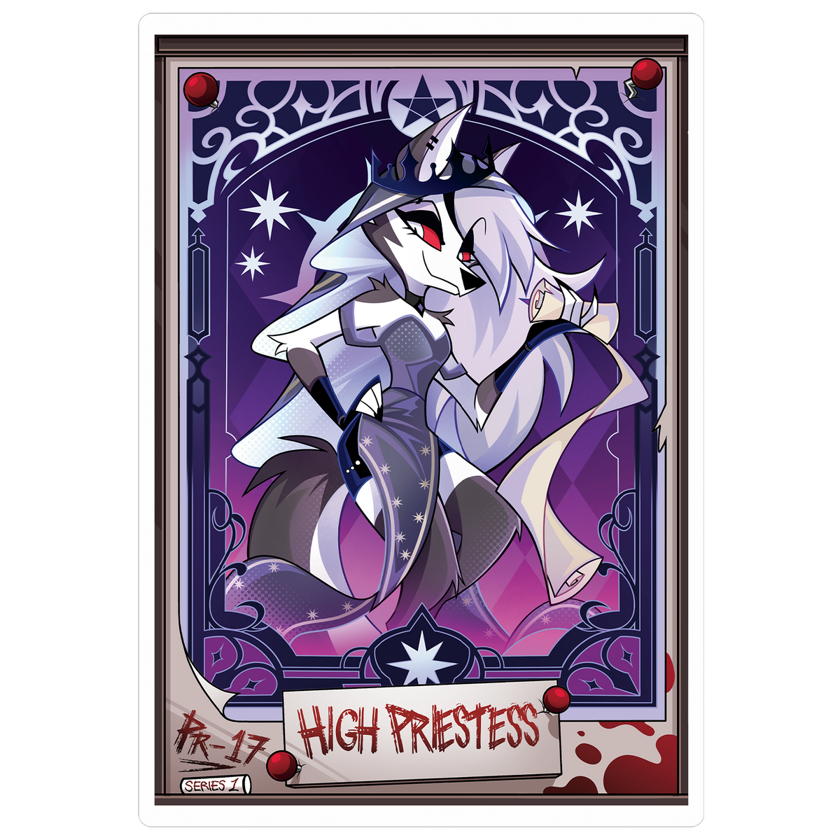 Helluva Boss Trading Cards - High Priestess Promo Card (PR-17) *LIMITED STOCK*