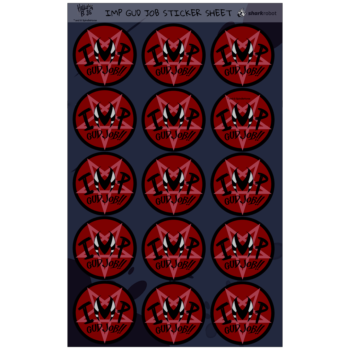 IMP Gud Job Sticker Sheet