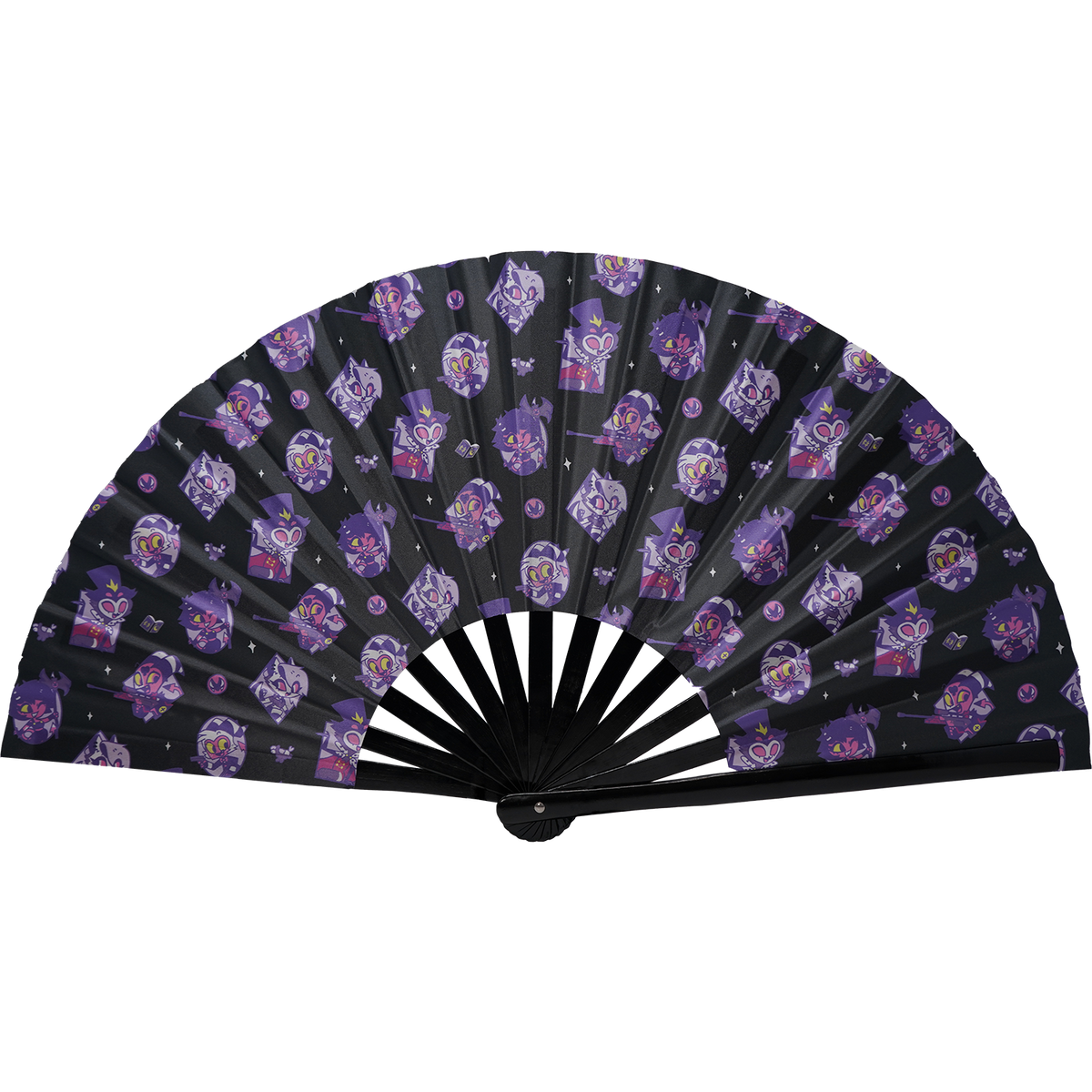 Helluva Boss Pattern Clacker Fan *LIMITED STOCK*