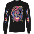 Long Sleeve Shirt - Glitz & Glam Halloween Slasher w/Printed Sleeves *LIMITED STOCK*