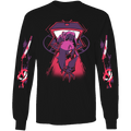 Long Sleeve Shirt - Octavia Halloween Slasher  w/Printed Sleeves *LIMITED STOCK*