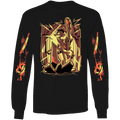 Long Sleeve Shirt - Striker Halloween Slasher  w/Printed Sleeves *LIMITED STOCK*