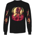 Long Sleeve Shirt - Sallie May Halloween Slasher w/Printed Sleeves *LIMITED STOCK*