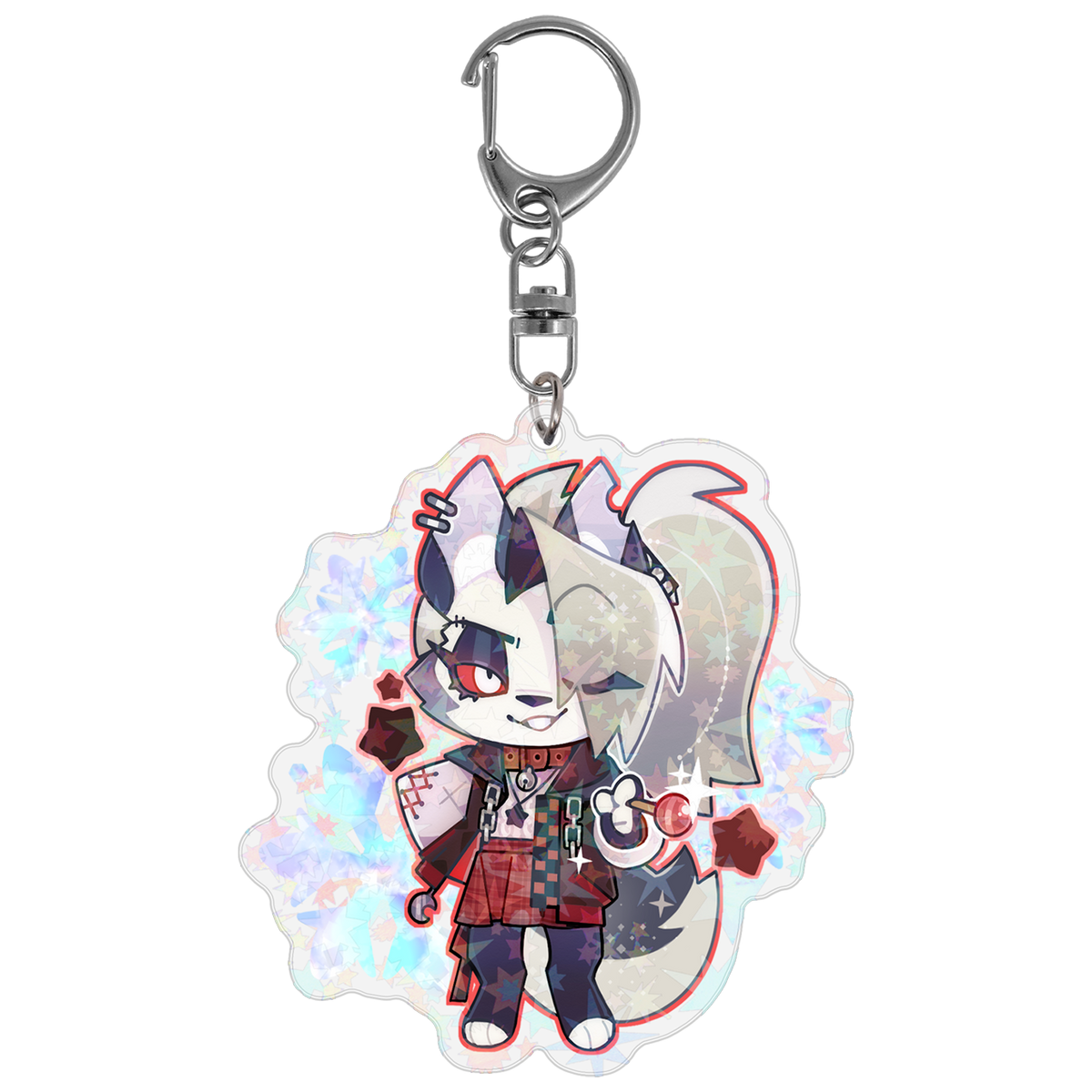 Loona - Cozy Winter - Holographic Keychain *LIMITED STOCK*