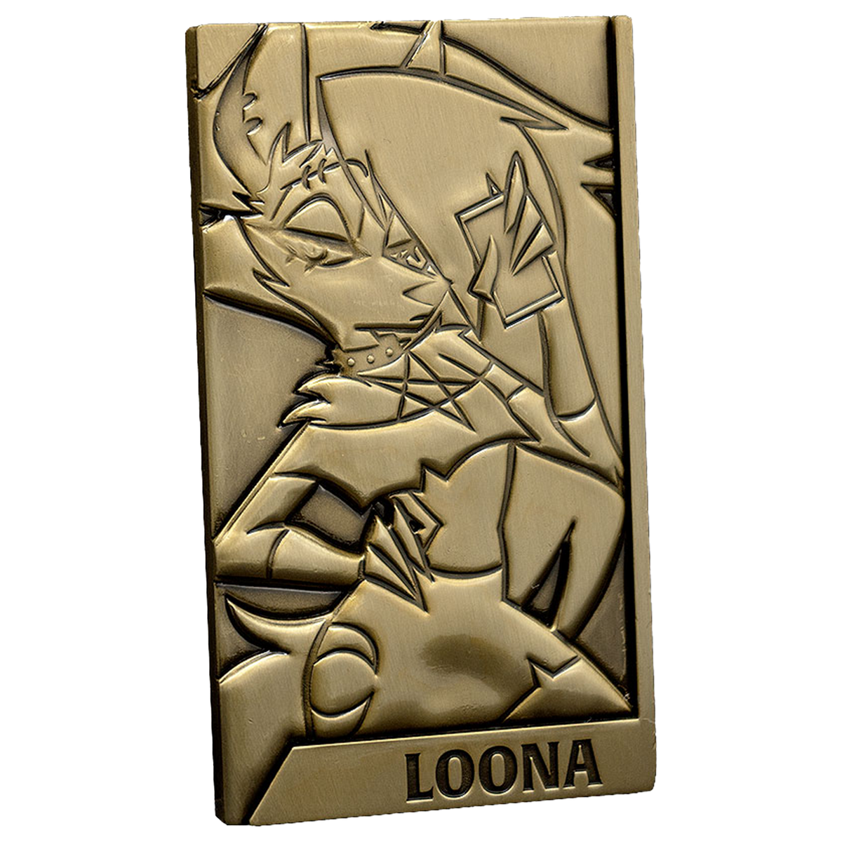 Loona Gold Plated Metal Collectible Card *CLEARANCE*