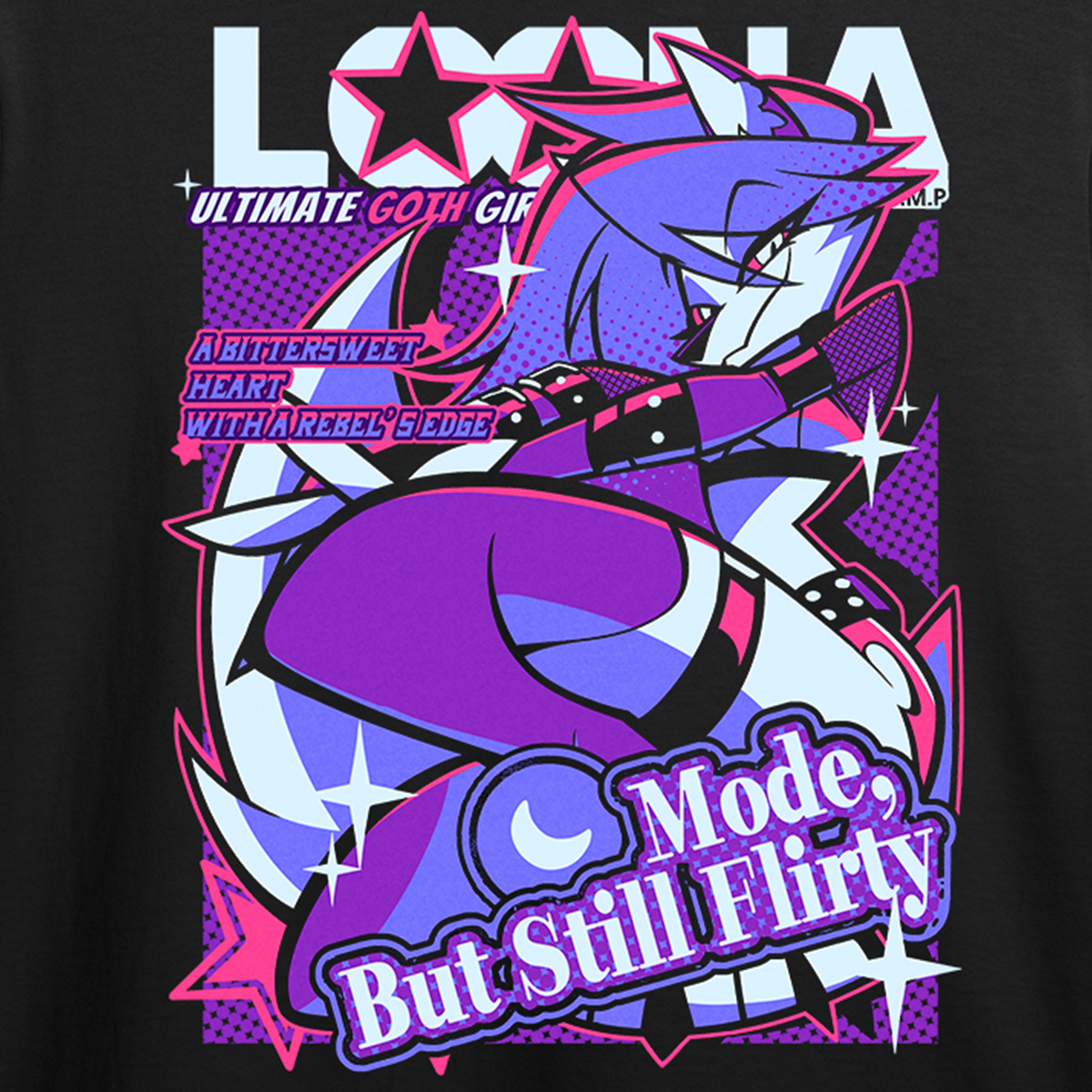 Crewneck Sweatshirt - Loona - From Helluva Boss with Love *LIMITED STOCK*