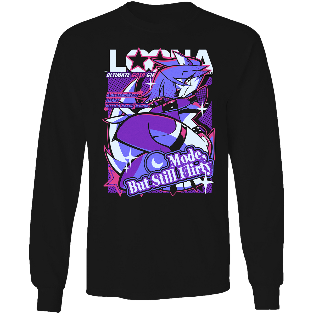 Long Sleeve Shirt - Loona - From Helluva Boss with Love *LIMITED STOCK*